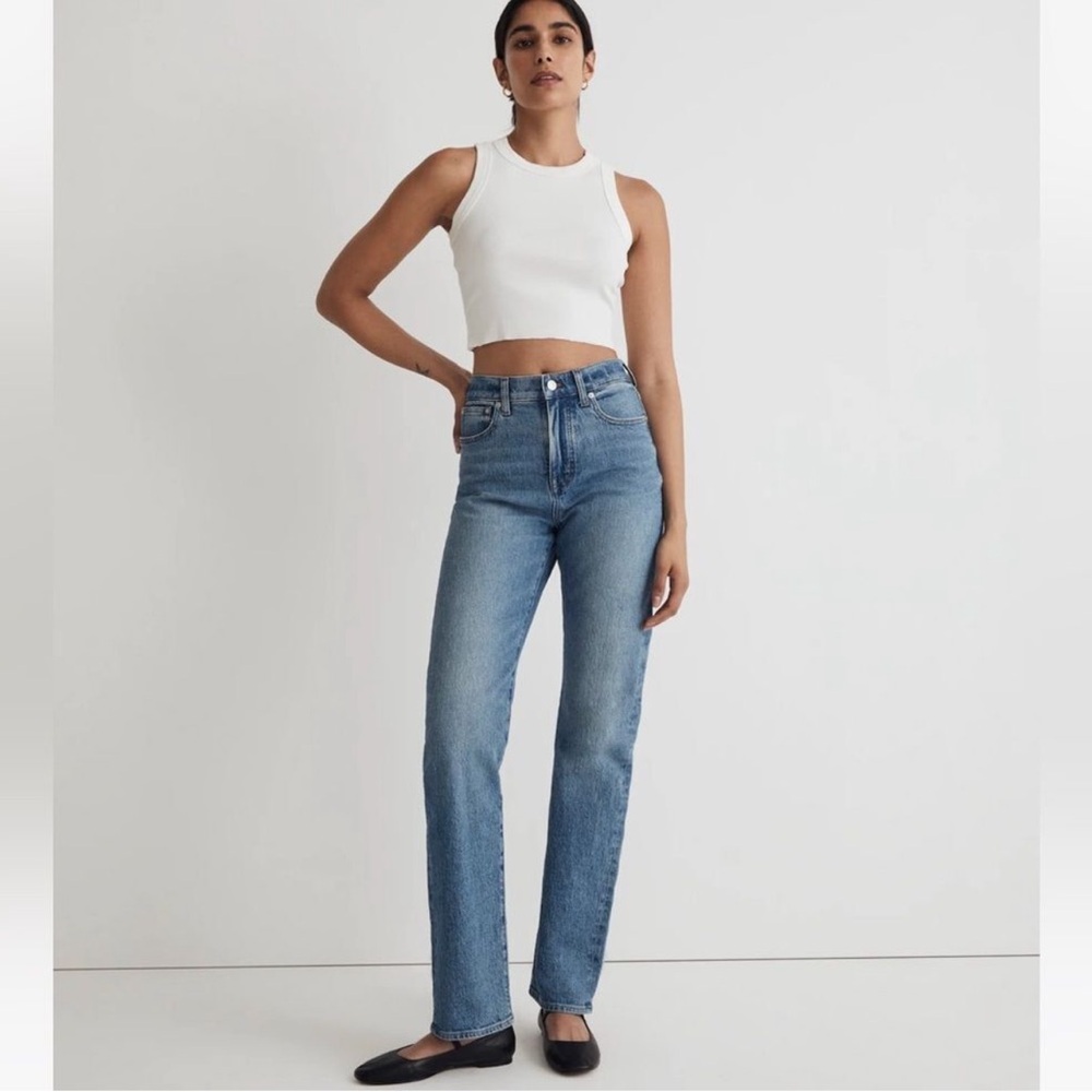 Madewell the 90s straight leg jeans